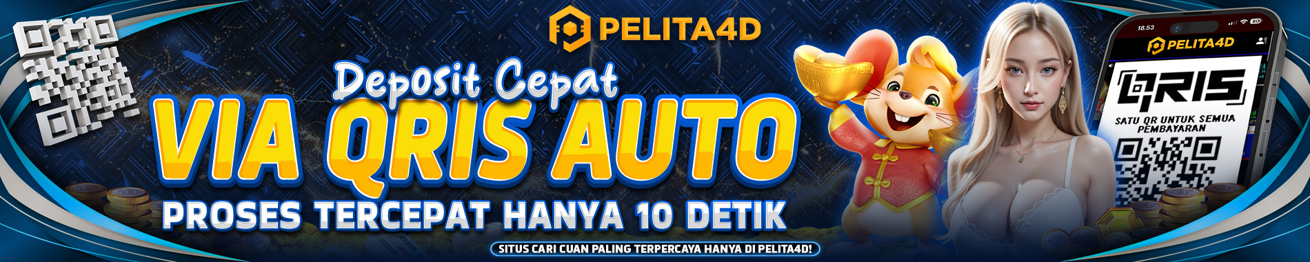 Pelita4D Deposit QRIS